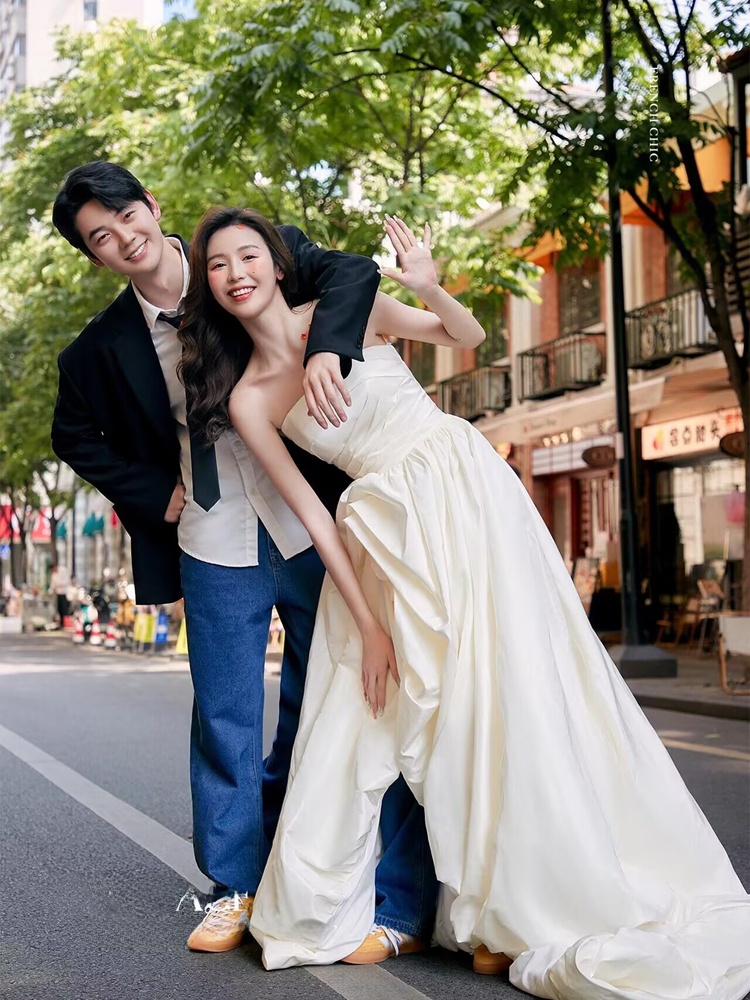 Korean Style Denim Young Coupl - Photography Young reseña y precio