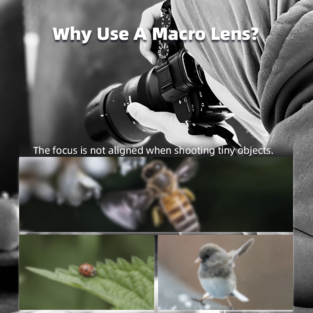 BRDRC Magnetic Macro Lens for  - Photography Close Up reseña y precio