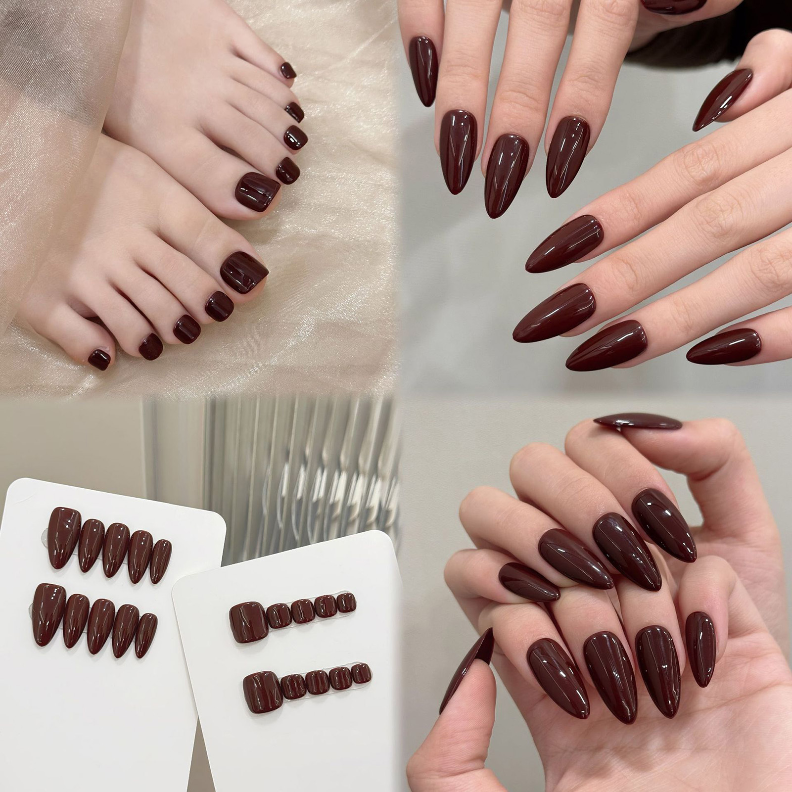 10pcs Handmade Solid Color Alm - Photography Night reseña y precio