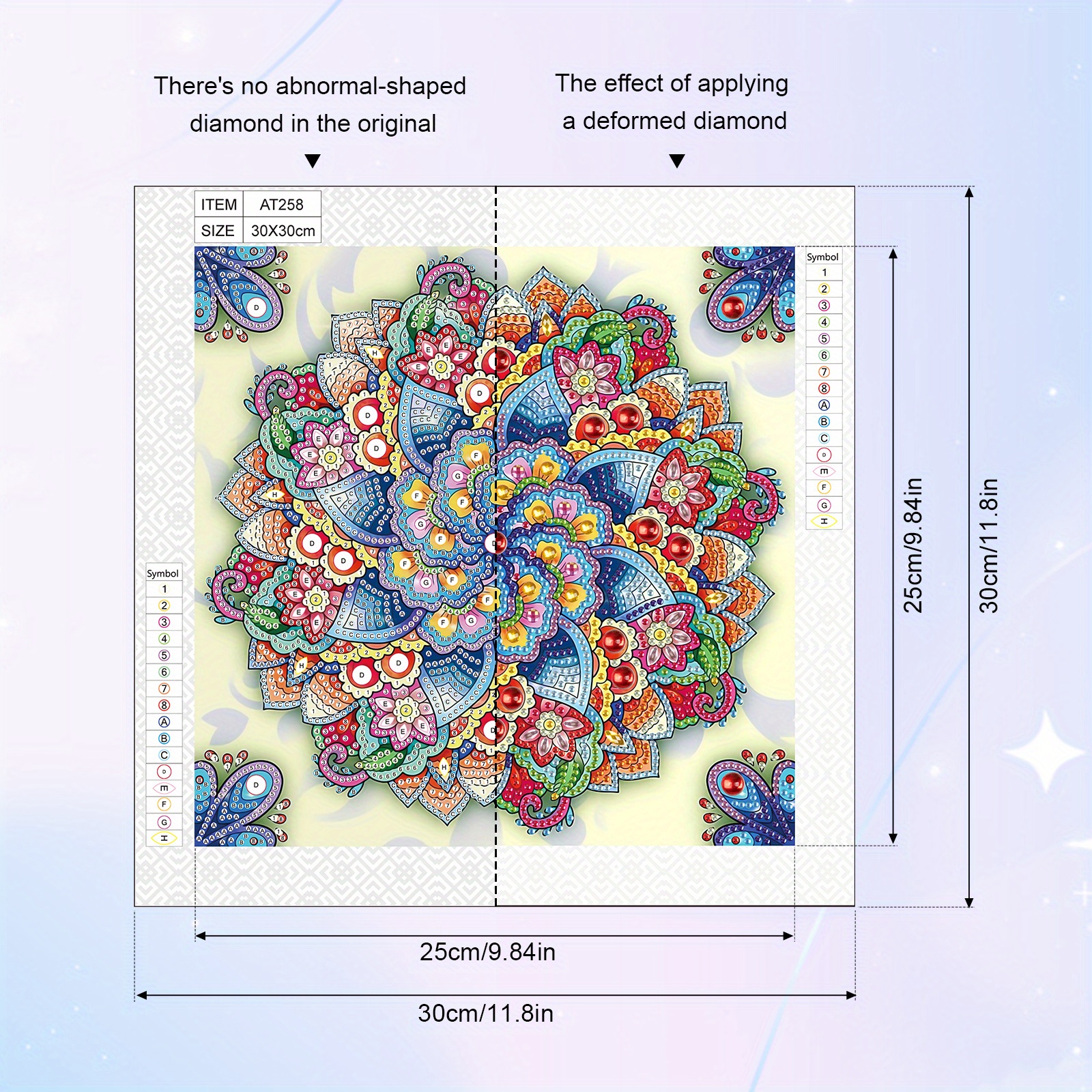 DIY Mandala 5D Special Shape D - Photography Geometry reseña y precio