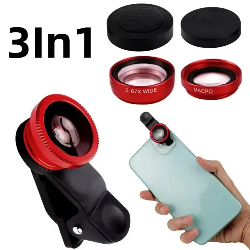 External Phone Lens Kit Wide A - Photography High Angle reseña y precio