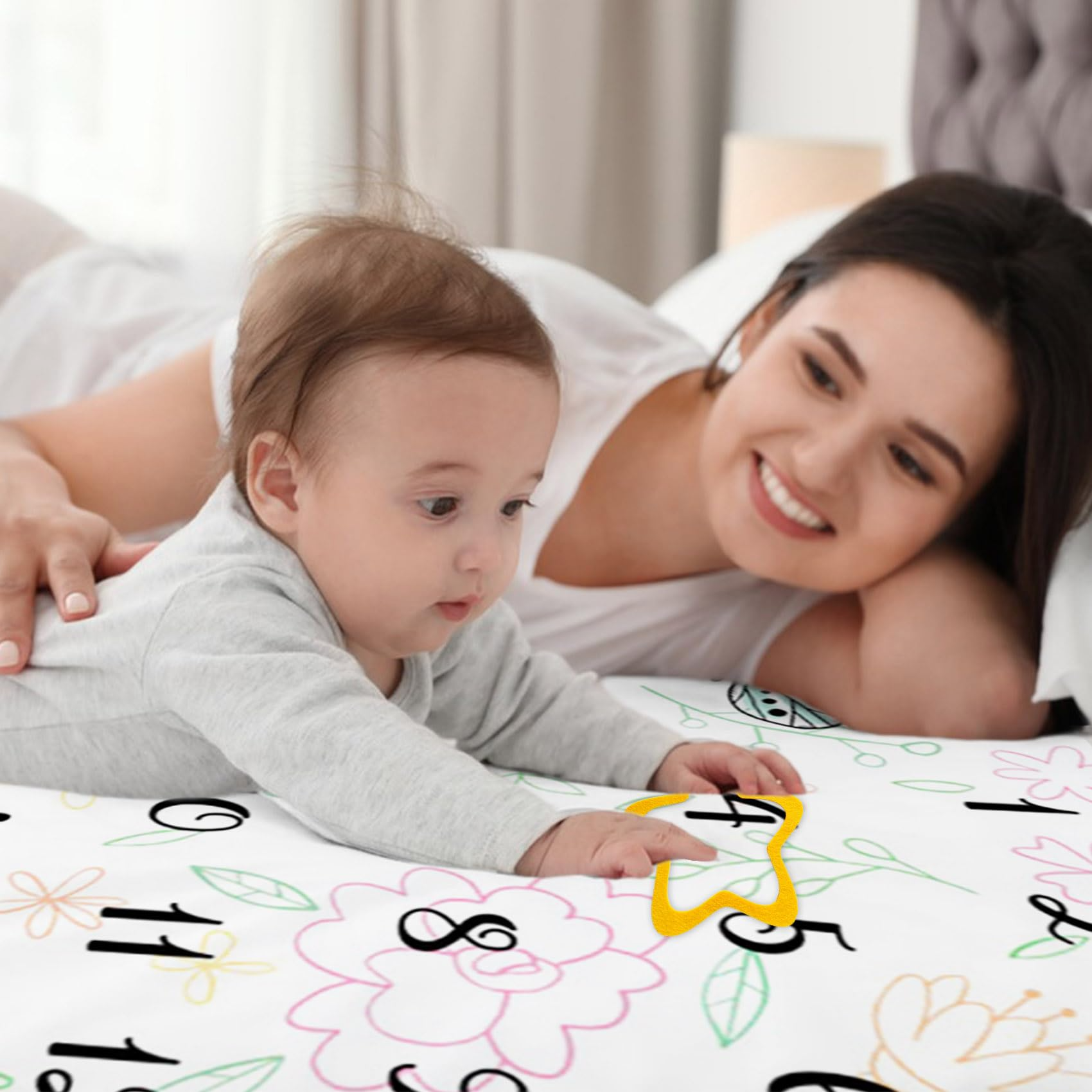 VIKAMA Dragonfly Baby Mileston - Photography Background reseña y precio