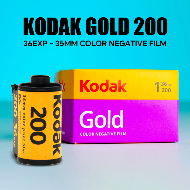 Original KODAK GOLD 200 35mm F - Photography Date reseña y precio