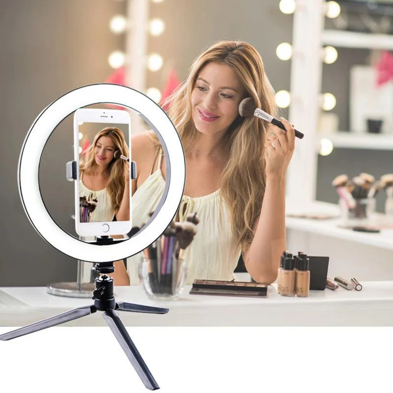 Dimmable26cm LED Ring Light Ki - Photography Darkroom reseña y precio