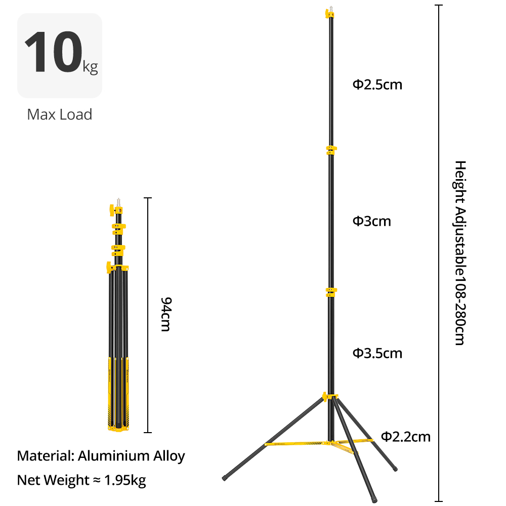 AMBITFUL GM280Y 280cm Professi - Photography Darkroom reseña y precio