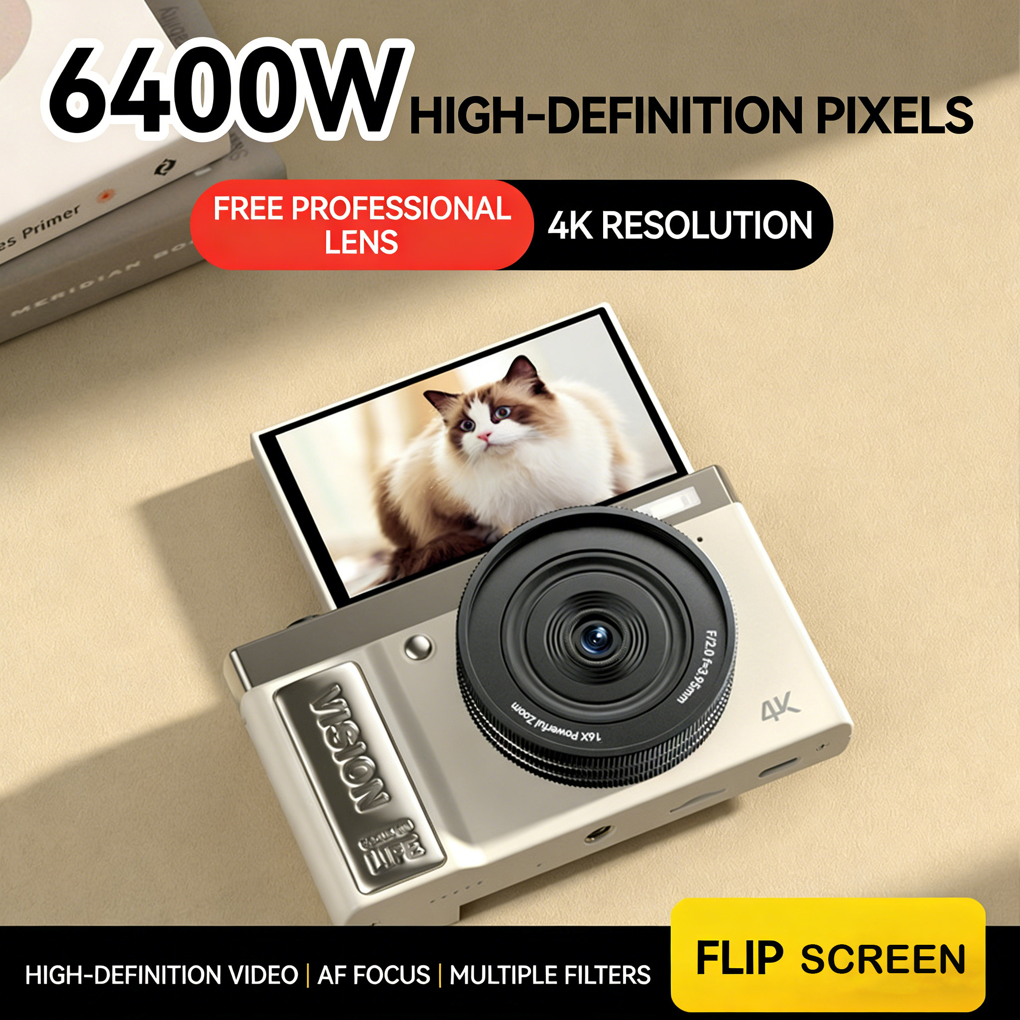 3.0-inch HD 180° Flip Screen V - Photography Nature Images reseña y precio