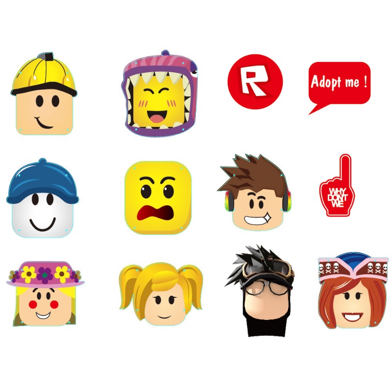 12pcs Roblox Game Themed Party - Photography Anime reseña y precio