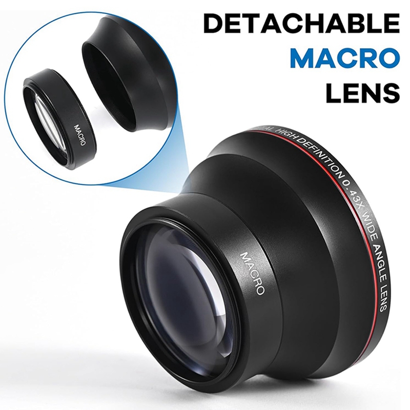 58MM 0.43x High-Definition Wid - Photography High Angle reseña y precio