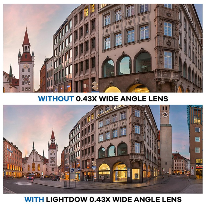 58MM 0.43x High-Definition Wid - Photography High Angle reseña y precio