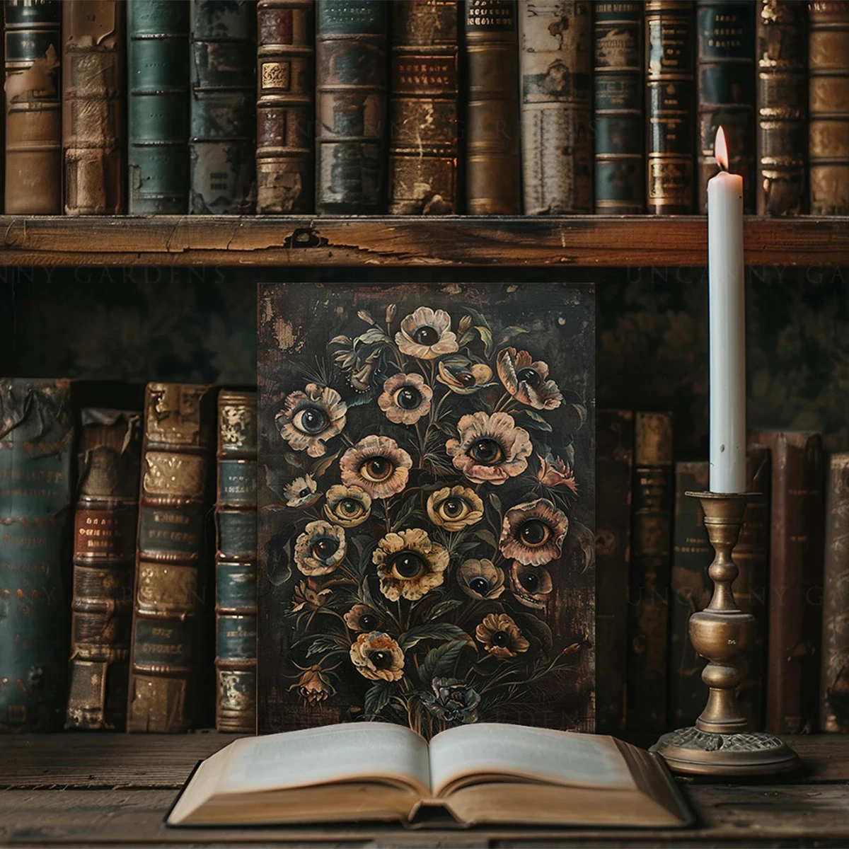 Victorian Gothic Floral Evil E - Photography Night reseña y precio