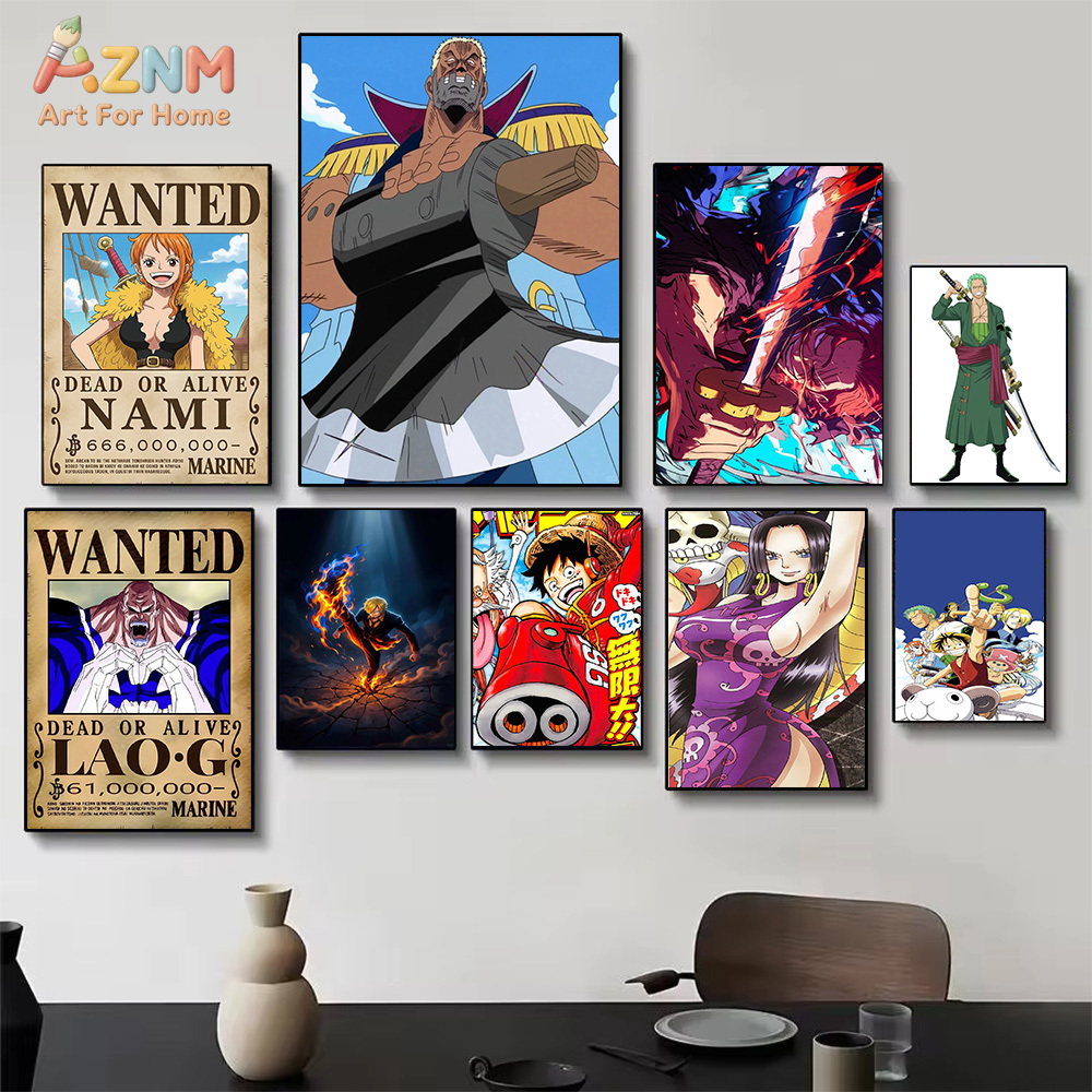 AZNM One Piece Nami Wanted Pos - Photography Anime reseña y precio