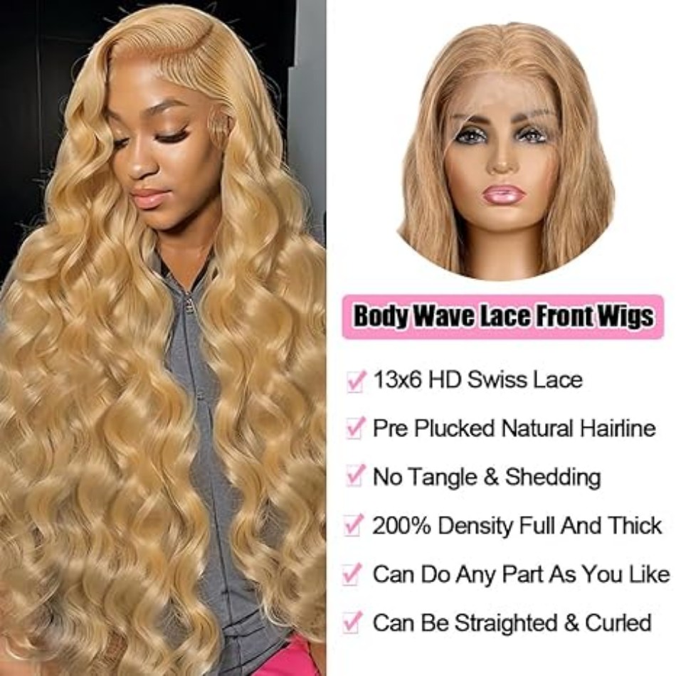Body Wave Human Hair Wigs 13x4 - Photography Night reseña y precio