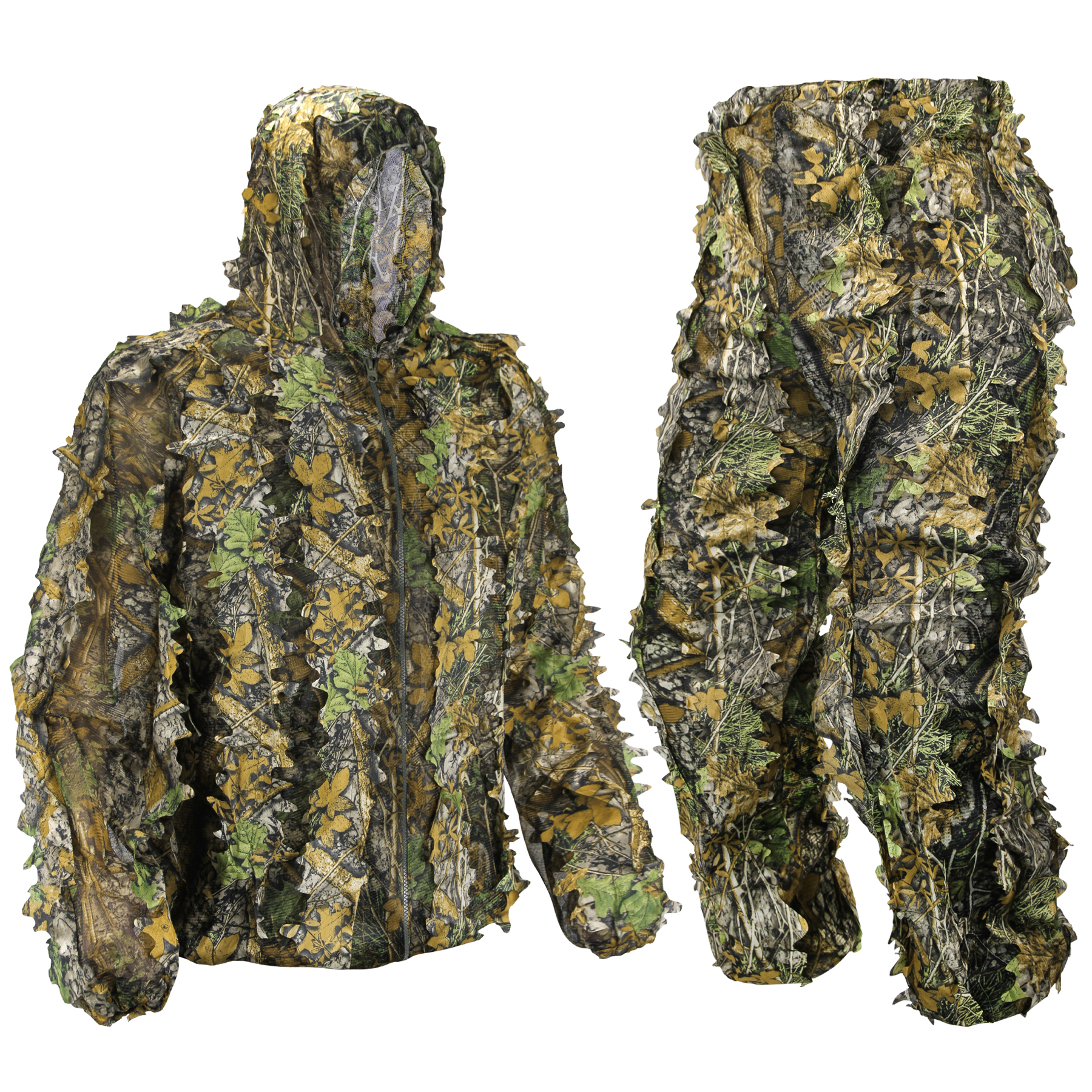 3D Camo Leaf Ghillie Suit Brea - Photography Training reseña y precio