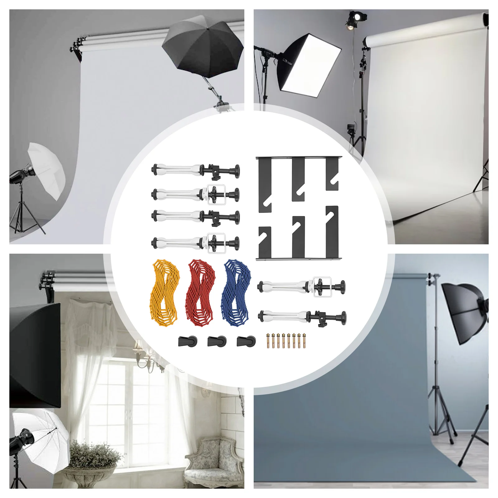 NEW 3 Roller Background Suppor - Photography Background reseña y precio