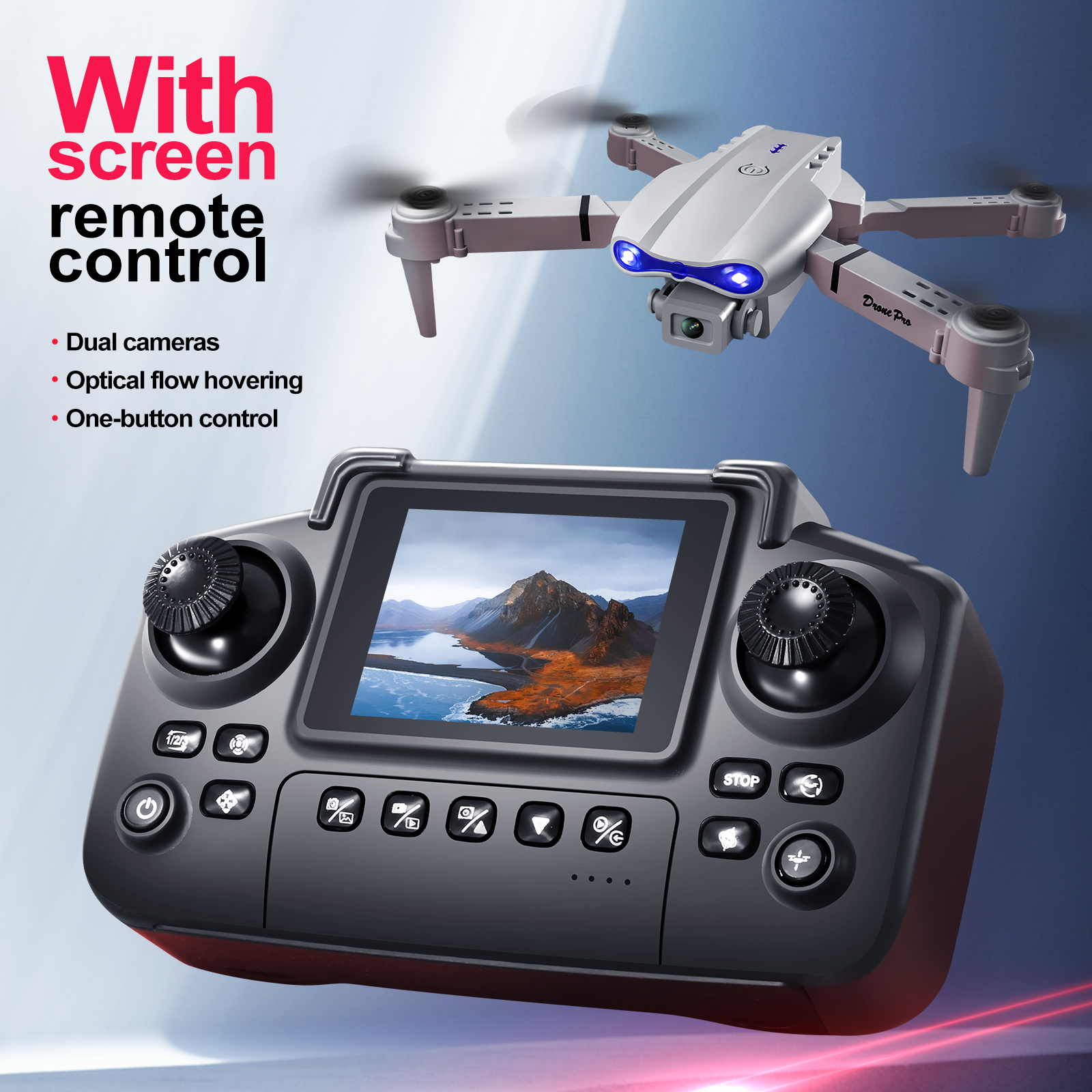 2025 New E88 E99 Upgraded Dron - Photography Hd reseña y precio