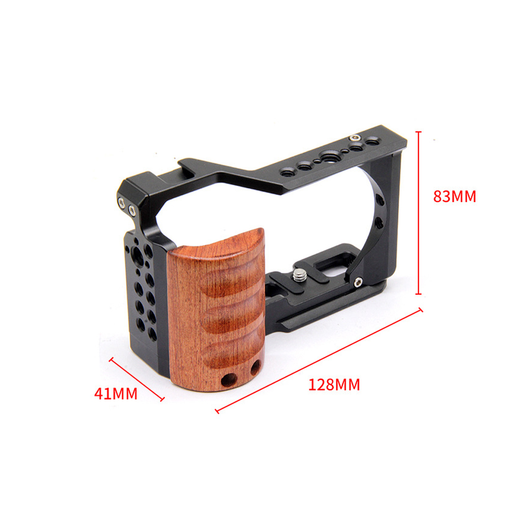For Sony ZV-E10 Cage  camera W - Camera Cage Baseplate reseña y precio