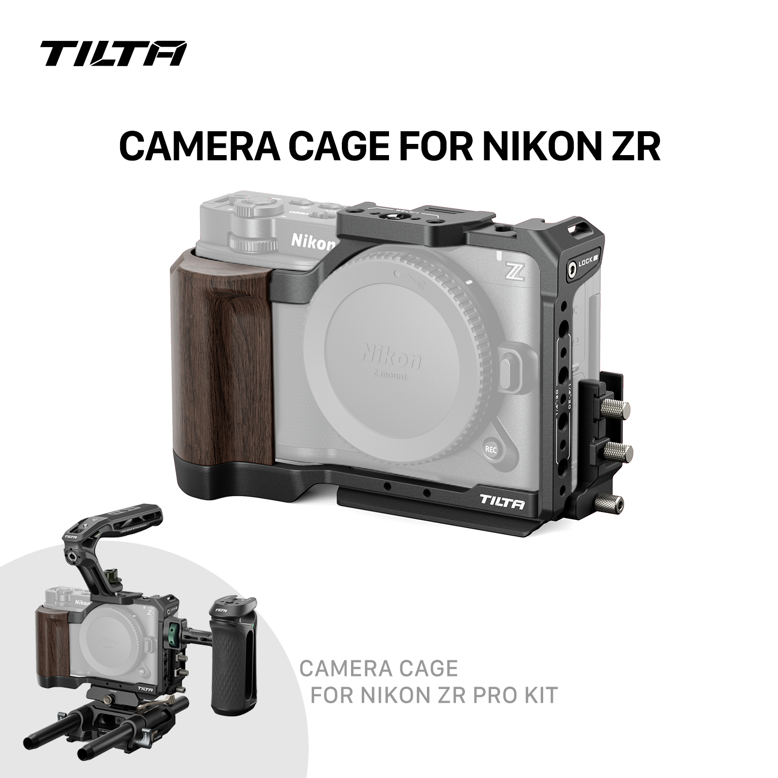 TILTA ZR Camera Cage for Nikon - Camera Cage Baseplate reseña y precio