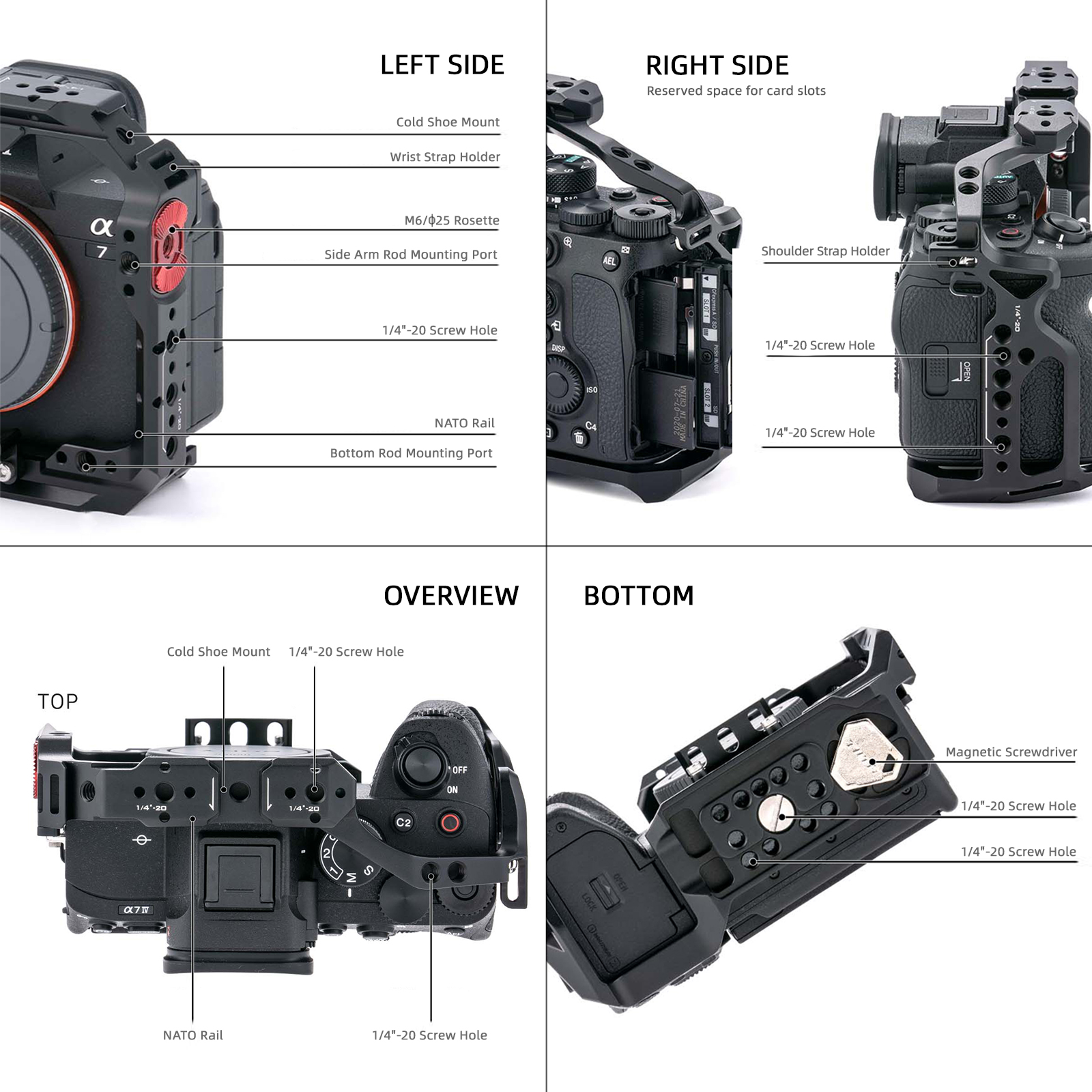 TILTA ZR Camera Cage for Nikon - Camera Cage Baseplate reseña y precio