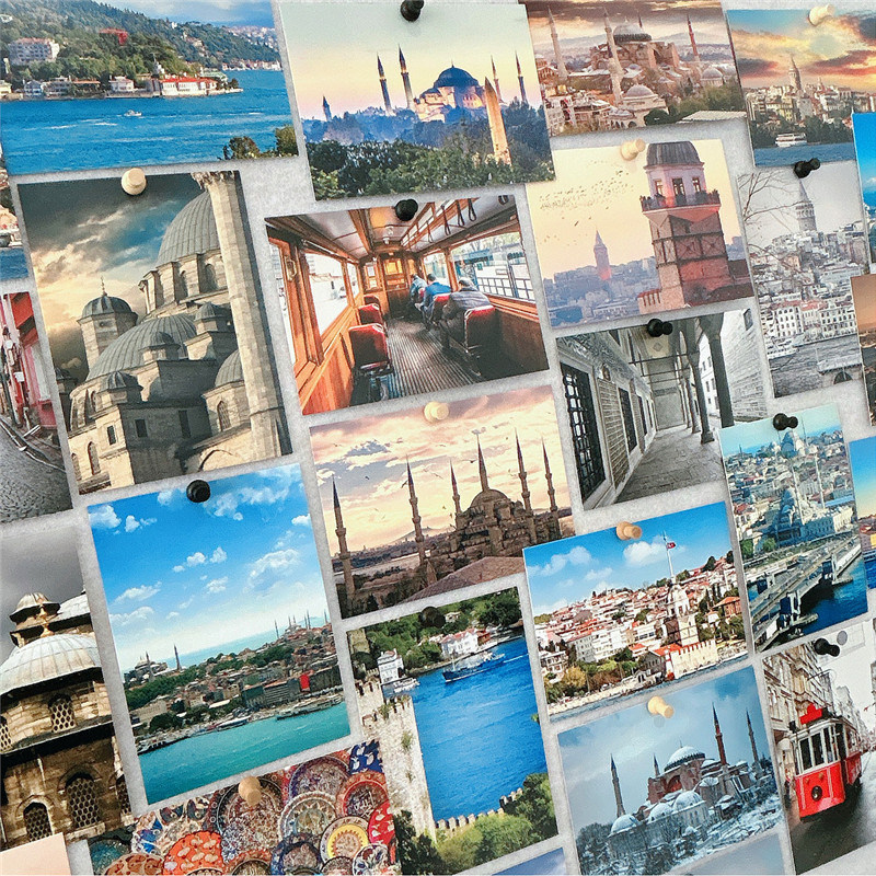 30Pcs 10x14cm Travel Landscape - Photography Background reseña y precio