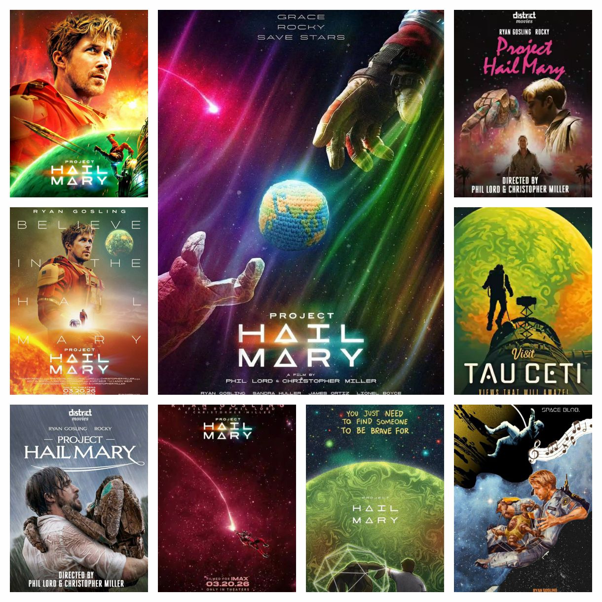 2026 New Movie Project Hail Ma - Photography Geometry reseña y precio