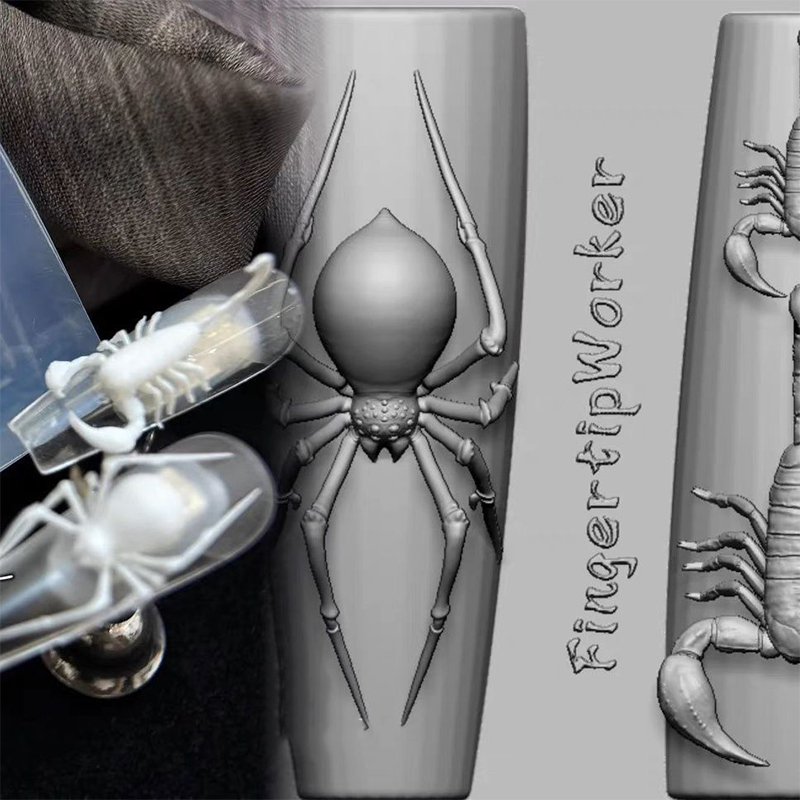 3D Spider Scorpion Silicone Na - Photography Night reseña y precio