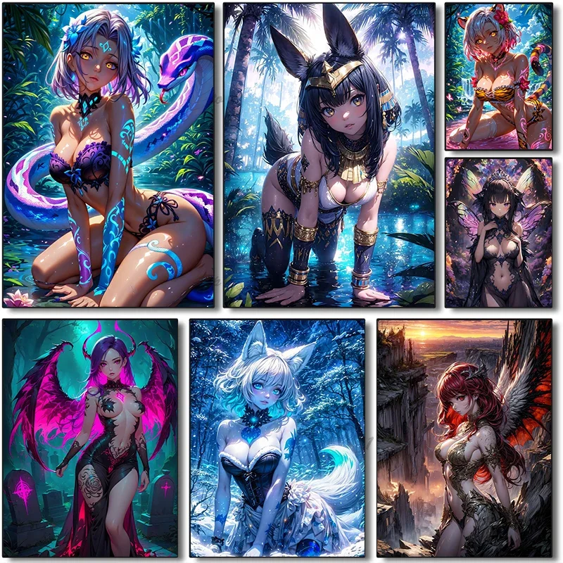 Fantasy Art Sexy Cartoon Anima - Photography Night reseña y precio