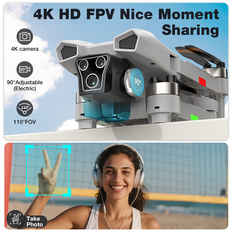 2026 Hot L017 Pro Drone Brushl - Photography Hd reseña y precio