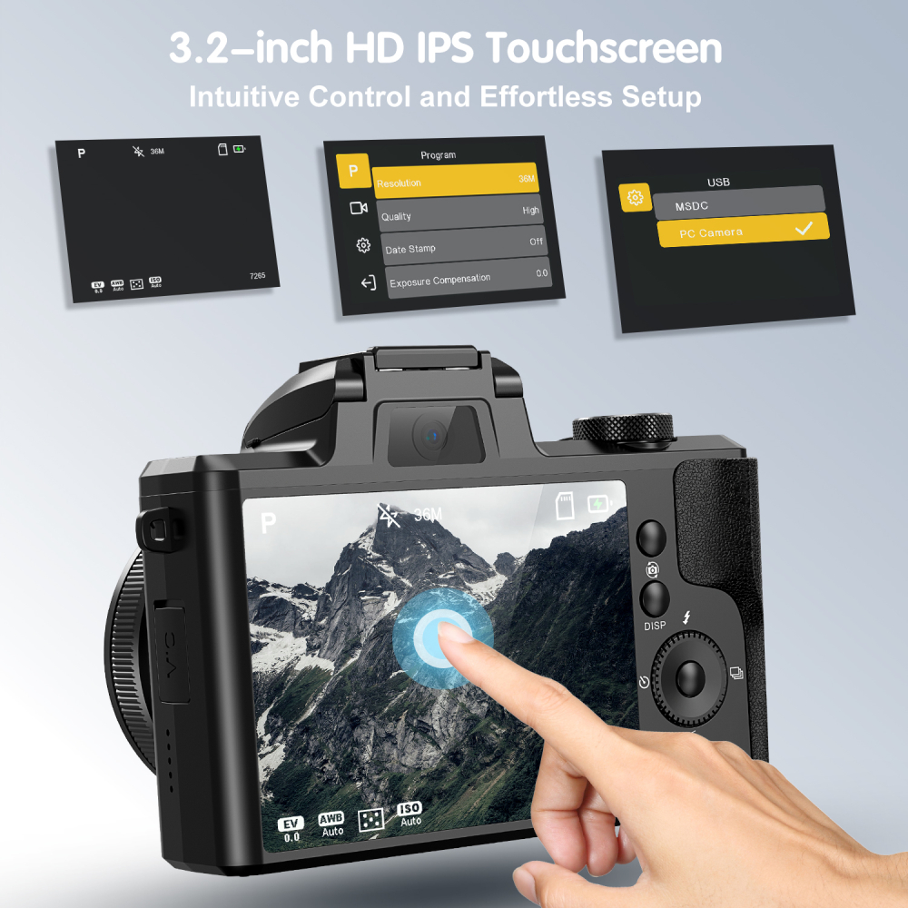 5K Digital Camera for Photogra - Photography Nature Images reseña y precio