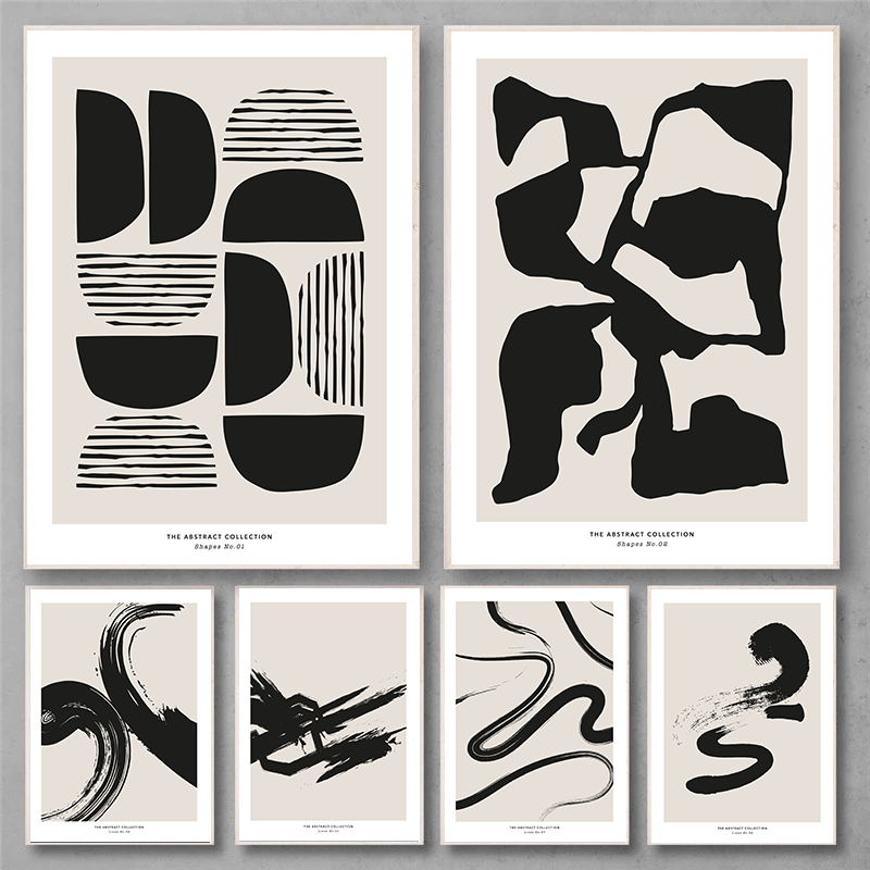 Minimalist Paint Strokes Abstr - Photography Geometry reseña y precio