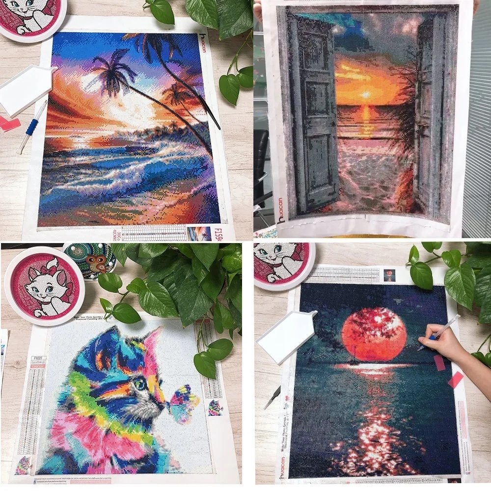 HUACAN DIY Diamond Painting My - Photography Geometry reseña y precio