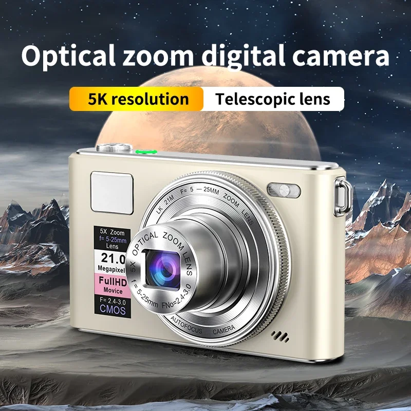 5K 64MP HD Digital Camera 5X O - Photography Nature Images reseña y precio