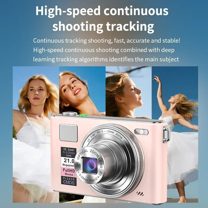 5K 64MP HD Digital Camera 5X O - Photography Nature Images reseña y precio