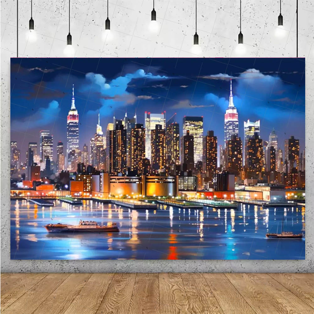 Night View High-Rise Building  - Photography Darkroom reseña y precio