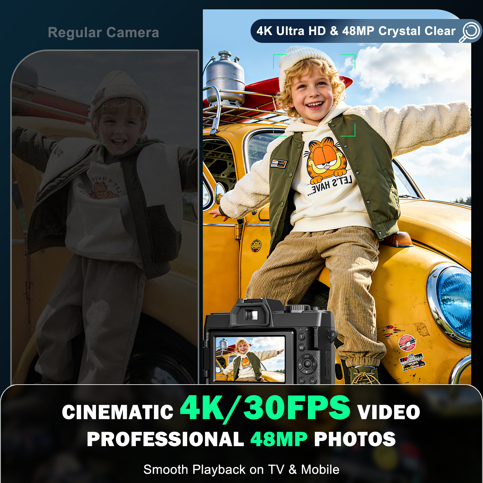 Professional 4K&48MP Digital C - Photography Nature Images reseña y precio