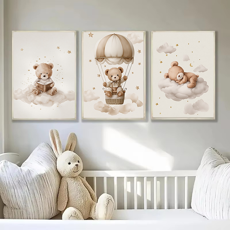 3pcs/set Bohemian Teddy Bear A - Photograph Lyrics reseña y precio